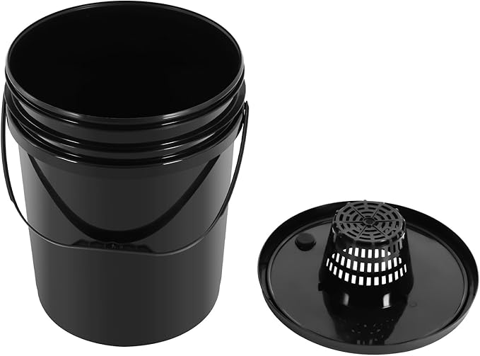 Hydroponic Growing System for Vegetables Hydroponic System 6 x 5.28Gal Buckets Recirculating DWC and Drip Irrigation Includes Air Pump – Beginner-Friendly Setup
