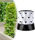 Hydroponic Tower Starter Kit Aeroponic Tower Hydroponics Tower Growing System Kit Vertical Farming Tower with Water Pump for Indoor Outdoor Use(54cm/21in)