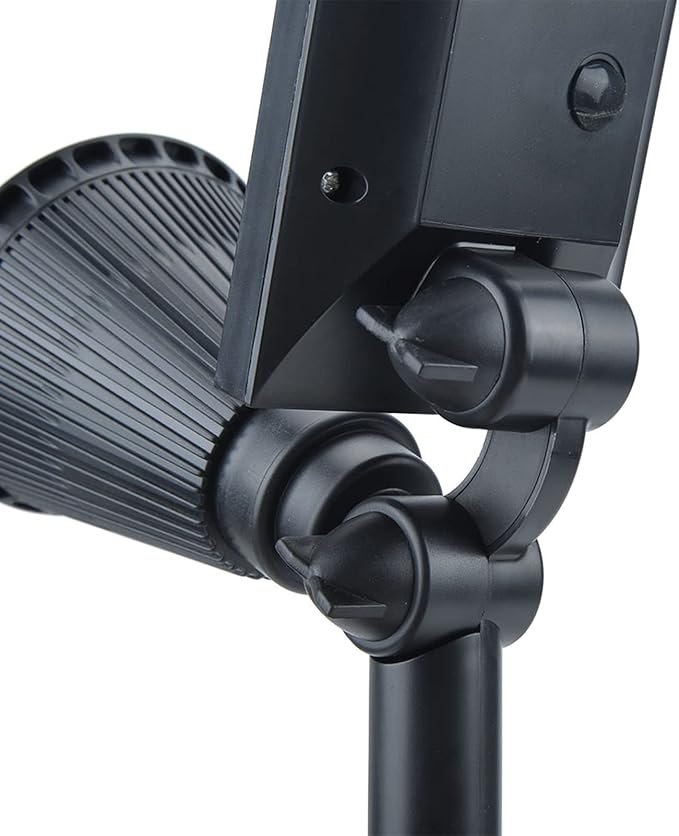 Solar Garden Light 7LED Spotlights Outdoor Landscape Spike Light Solar Yard Lights with IP65 Adjustable Solar Panel Light ControlColor Changing (7 Color Light)