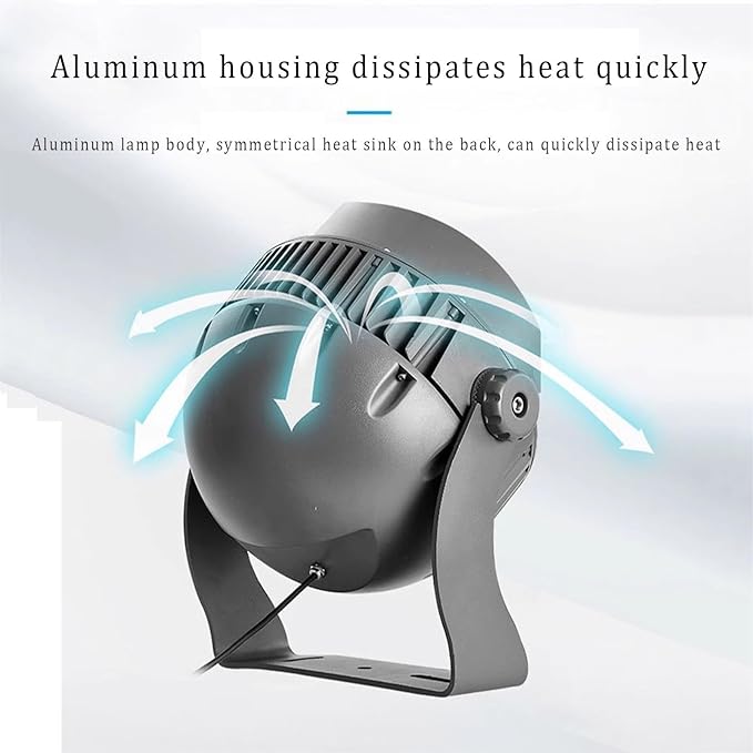 Outdoor Landscape Spotlights Outdoor LED Spotlight - Landscape Lights Spotlight Led Beam Light AC220V LED Flood Light IP65 Waterproof 90° Rotatable Irradiation Narrow Bea