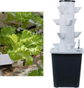Hydroponics Tower Garden Tower Hydroponics Growing Kit for Herbs Fruits and Vegetables for Herbs Fruits and Vegetables