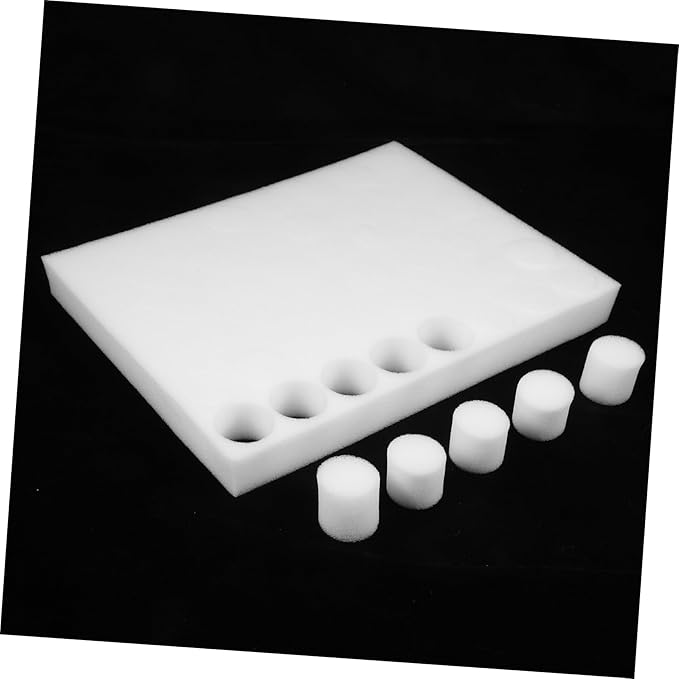 GALPADA 300pcs Soilless Hydroponic Sponge Blocks for Vegetable Cultivation for Indoor Hydroponics Planting Sponges for Easy Growth Lightweight and Easy to Use