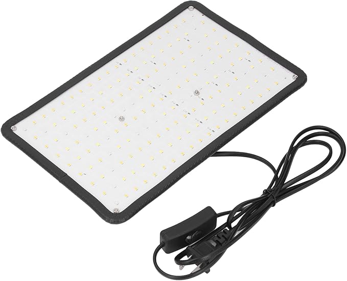 Focket Grow Light Full Spectrum 180 Hanging Lamps with Three Light Sources for Indoor Plants 1.8 Meters Long Cord for Fruit Flowers