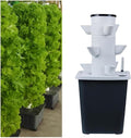 Tower Garden Hydroponic Growing System 15/20/25/30 Holes Hydroponic Growing System Vegetable Planting Equipment for Indoor Home Balcony15 Sholes