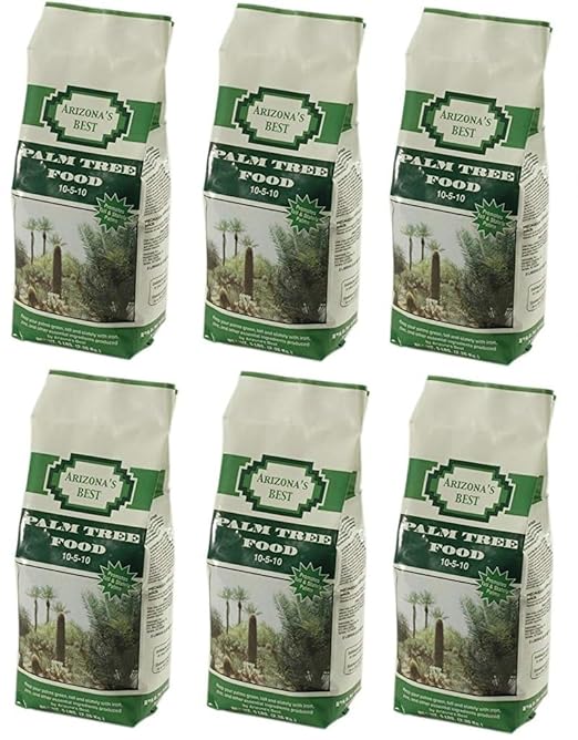 Arizona's Best AZB10050 5 Lb Palm Tree Food Fertilizer - Pack of (6)