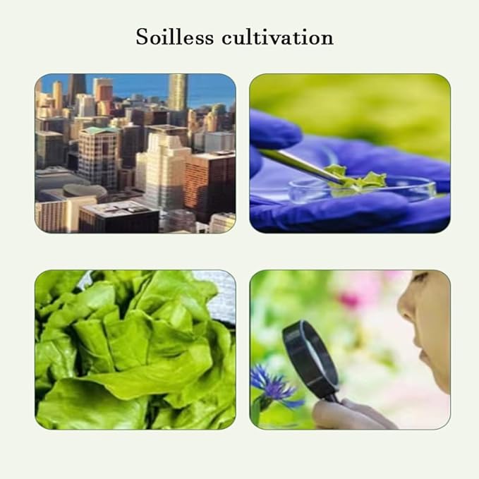 Hydroponics Growing System Tower Garden Vertical Hydroponic System Automatic Water Circulation Increased Oxygen Capacity for Fruits Vegetables(Gray6 Layers)