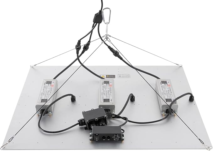 660W Indoor LED Grow Lamp for Plants Full Spectrum Growth Light Flower Bloom Dimmable &amp Daisy Chain Heat Dissipation Grow Light