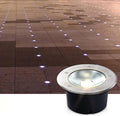 Buried Lights - LED Landscape Lights AC85-265V Outdoor Embedded Lawn Spot Light IP65 Waterproof COB Ground Spotlight for Parks Courtyards Corners Lighting(White Light15W(160 * 90mm))