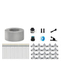 New Drip Irrigation KitsQuick Connector Automatic Irrigation Systemwith Replaceable Bending Dropperatomizing Copper Nozzle for Watering System for Garden Plant Lawn Patio. (25M)