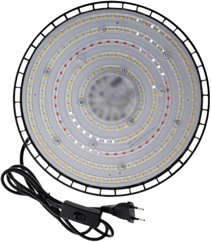 220V Plant Growth Light 70W 100W 150W LED Grow Light Full Spectrum 380-780nm 4000K Succulents Flower LED Light(Purple Red 150W)