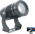 LED Beam Spotlight - Outdoor Landscape Lamp IP67 Waterproof Adjustable Rotation Long Throw Narrow Beam for Building Exterior Wall