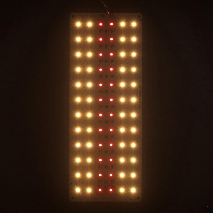 Under Cabinet Full LED Plant Grow Light Dimmable 3 Head USB 5V 8H 12H 16H Timing - Energy Efficient Wide Coverage for Indoor and Succulent Growth (4 Head)