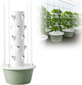 Hydroponics Growing System with Pump and Net Pots - Indoor Smart Garden 7 Layers Complete Hydroponic Growing Kit for Home and Garden