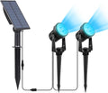 BlueOutdoor Landscape Lighting 6In1 Pack Outdoor Spot Lights LED Landscape Lighting for Yard Plant Lawn Garden IP65 Waterproof 3000K Warm White