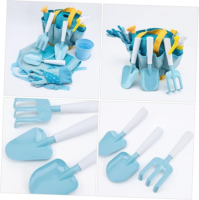 BESPORTBLE 1 Set Gardening Tool Set Shovels Rakes and Watering Pot for Planting Transplanting and Weeding Safe and Lightweight Garden