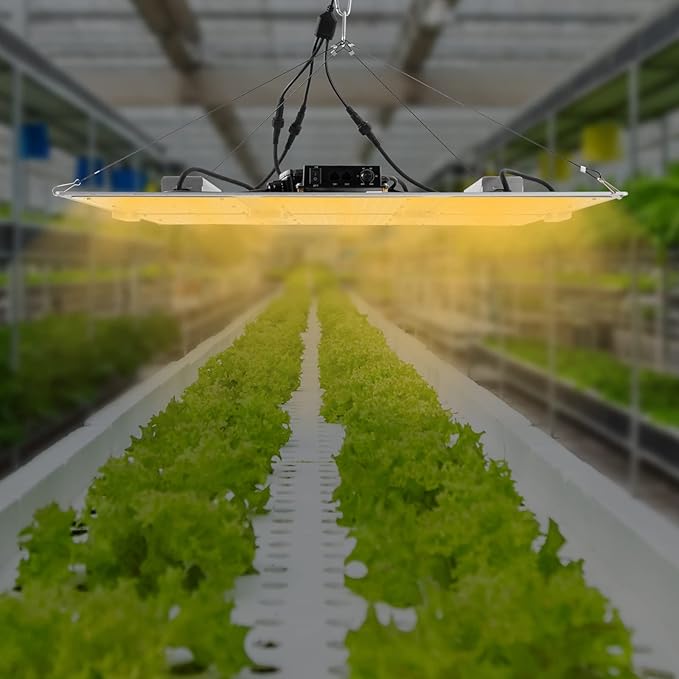 LED Grow Light 660W Plant Growing Lamp LM301B LED Lamp Sunlike Full Spectrum for Indoor Plants Horticulture Aluminum Plate Grow Adjustable Rope Hanger 6x6/5x5ft Grow Tent
