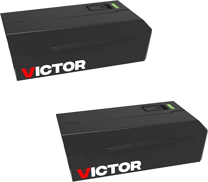 Victor Humane Mouse Traps Indoor for Home - M250BSR-2 - No Touch Electric Mouse Traps for Home Pack of 2
