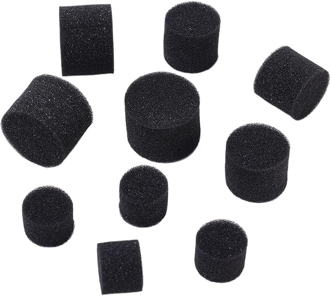 30Pcs Soilless Seedling Sponge Hydroponics Block Vegetables Nursery Pots for Greenhouse Seedling Plants Growth Garden Tools(25MM)