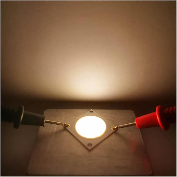 3PCS LED COB Chip Bridgelux Crystal 28 * 28mm Ra90 48W/72W/96W DC36-39V High Lumen Plant Growth Light Home Lighting for Spotlights(4000K96W)