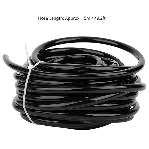 15m/49.2ft 8/11 Hose izing Nozzle Ector Kit Irtion System Automatic Spraying Drip Irtion Kit with Quick ectors for Garden Plant