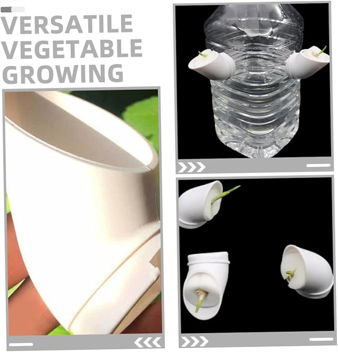 Sosoport 30pcs Hydroponic Planting Net Pots for Hydroponics Plastic Cups for Orchids