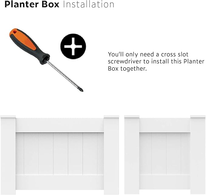 ECOOPTS 31x20x20 Raised Garden Bed Vinyl Planter Box for Vegetables Flowers Herbs Succulents Outdoor Indoor 3 Packs