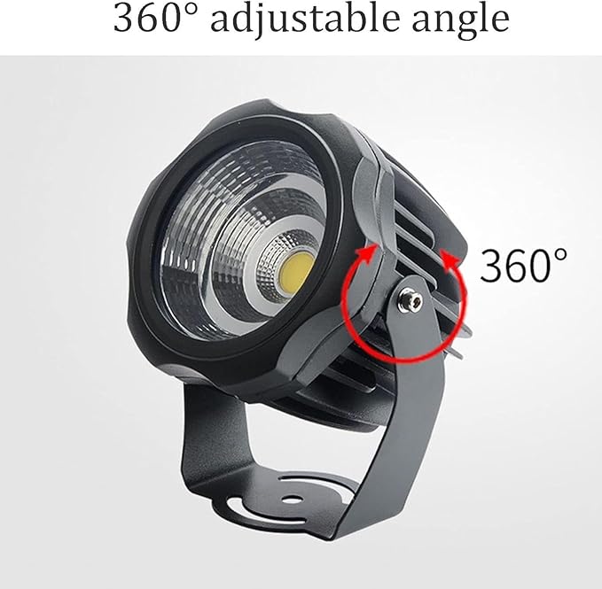 Rotation LED Beam Spotlight Ground LED Landscape Lamp IP65 Waterproof Outdoor Buried Lights 220V Adjustable COB Tree Spotlights for Wall Advertising Building Signs Lawn Decorate(Warm light30W)