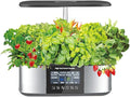 Hydroponics Growing Kit 21-Pod LED Grow Light Wi-Fi Smart Garden with 4.8-inch Large-Screen Display Herb Garden Planter