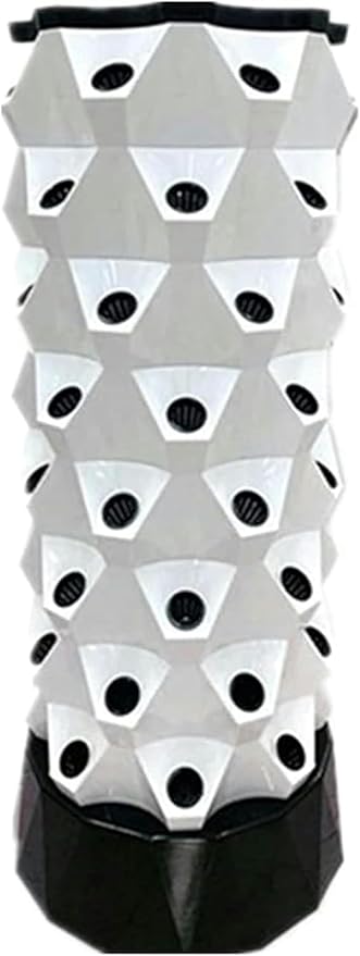Hydroponics Growing Indoor Greenhouse Tower Hydroponics Vertical Garden Grow Kits Aeroponics 8 Layers Planting Vegetables Fruits