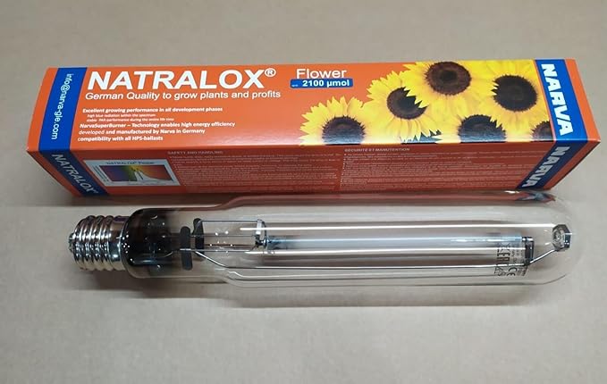NAT-Veg/H 1000W S52 E39 - Sodium LAMP - NATRALOX VEGETATIVE Flower