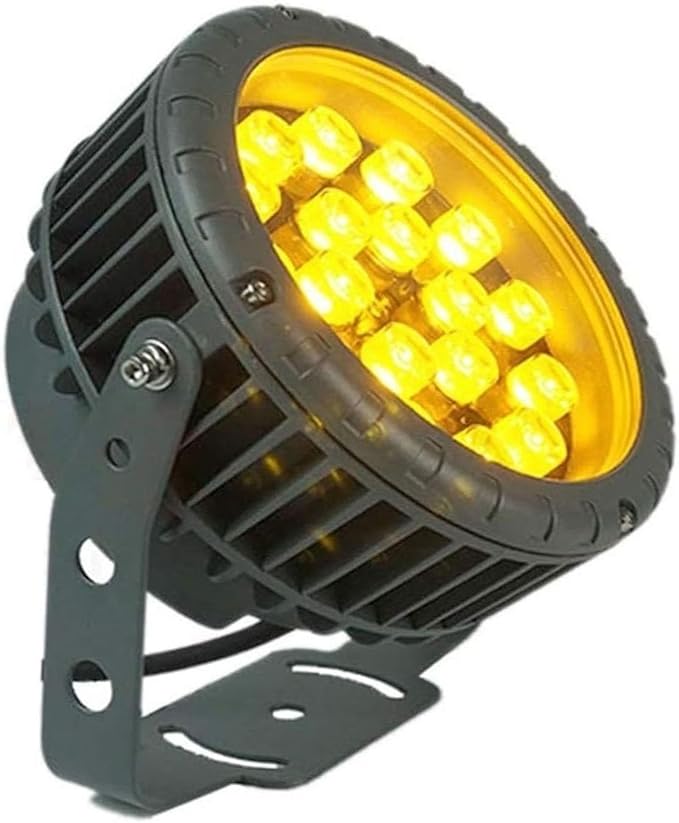 Rotating Floodlight - Landscape Lamp AC 85-265V Spotlight Led Beam Light IP65 Waterproof Wheeled Led Spot Lights for Outdoor Yard Villas Path Tree Lighting(Positive White Light24W)