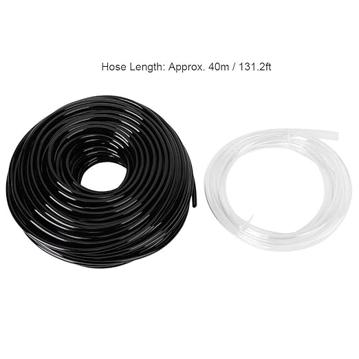 Topyond Garden Irrigation System 40m Automatic Drip Irrigation Kit Water Saving Hose Watering Set for Garden IrrigationDrip Irrigation System for Garden Watering