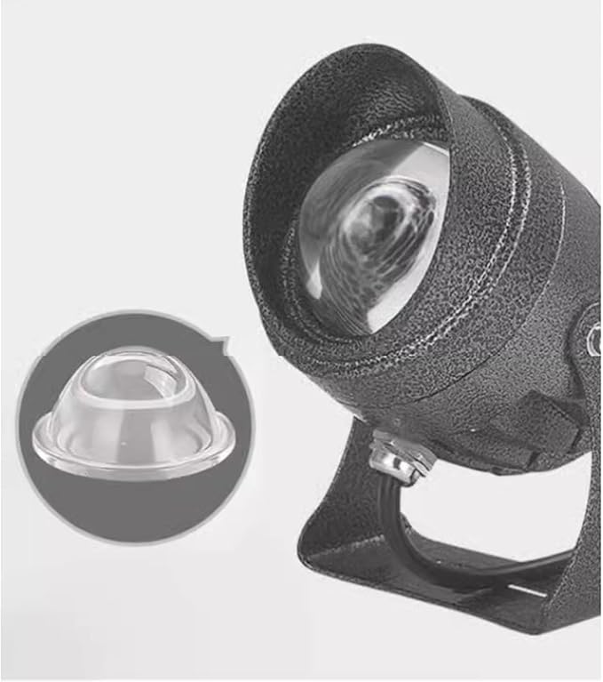 Outdoor Spot Lights - Long Distance Floodlight 10W Rotating Narrow Spotlight Led Beam Light IP65 Waterproof Wall Washer Outdoor Architectural Wall Lamp LED Landscape Lighting(GreenA-(AC85-265V))