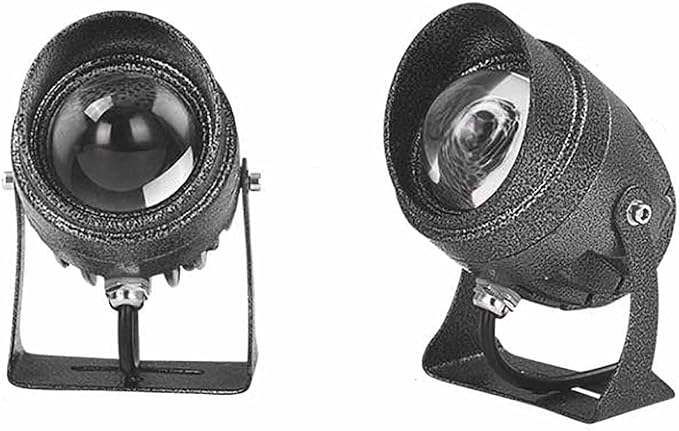 Outdoor Spot Lights - Long Distance Floodlight 10W Rotating Narrow Spotlight Led Beam Light IP65 Waterproof Wall Washer Outdoor Architectural Wall Lamp LED Landscape Lighting(GreenA-(AC85-265V))