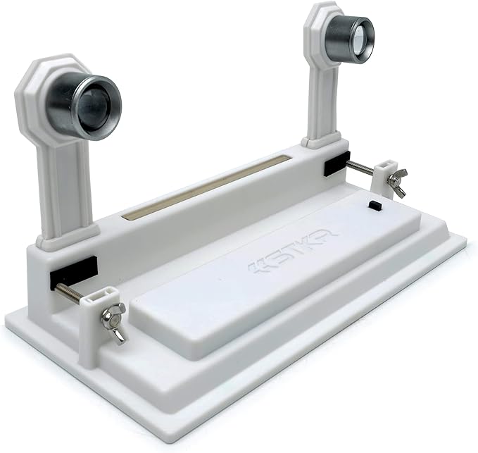 STKR Concepts EZ Home Security Solar Gutter Spot LightWhite