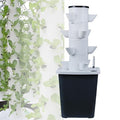 Hydroponic Planting System Kit Indoor Vertical Planting Garden Box Suitable for Fresh Herbs Vegetables and Fruits(20 Holes)