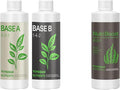 VIVOSUN Plant Food Nutrients Base A(4-0-1) &amp B(1-4-2) Bundle and NutriBoost (0-0-1) All-Purpose Liquid Fertilizer for All Growing Stages All-in-One Concentrated Additive for Vegetables Flowers