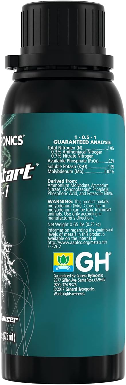 General Hydroponics RapidStart for Root Branching 275ml