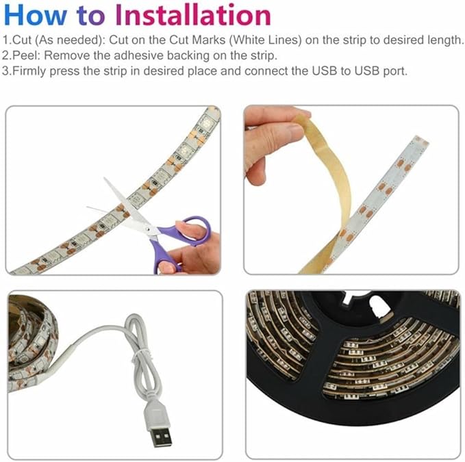 Fengyan Landscape Lights 5m LED Strip Plant Grow Lights Waterproof Full Spectrum Flower Phyto Lamp Red Blue 5:1 for Greenhouse Hydroponic LED Street Lamp (Emitting Color : 5M 300LED)