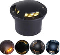 Embedded LED Underground Light - Outdoor Landscape Lighs 24V Terrace Lighting Spotlights LED Step lamp for Garden Sidewalk Decoration Lighting(White LightD-6W)