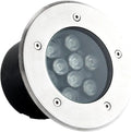 Garden Buried Light Recessed Ground Light IP66 Waterproof AC85-110V LED Underground Light for Outdoor Walkway Driveway Deck Patio Landscape Spotlight