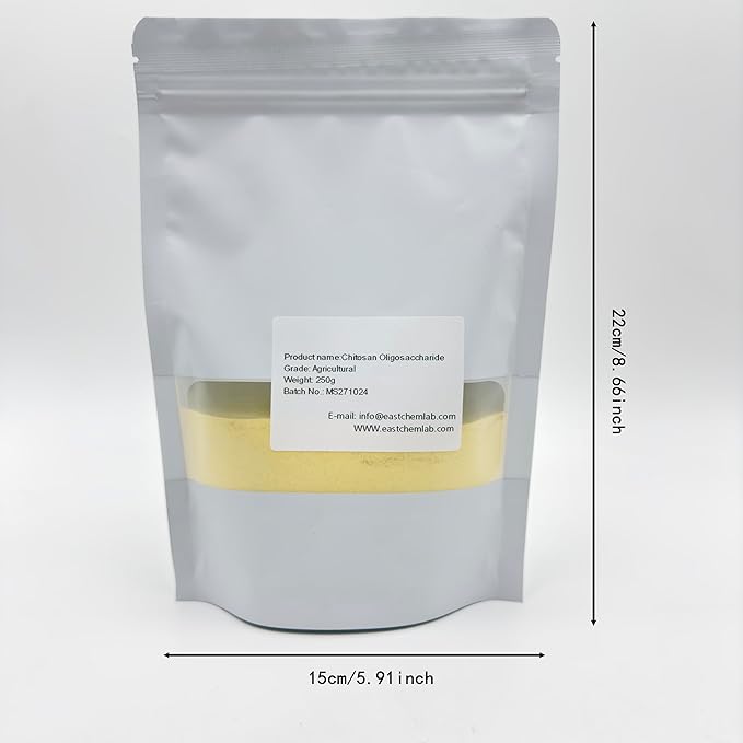 Chitosan OligosaccharideAgricultural Grade Water-SolubleFertilizer for Plants Fruits and Vegetables(250g/8.8oz)