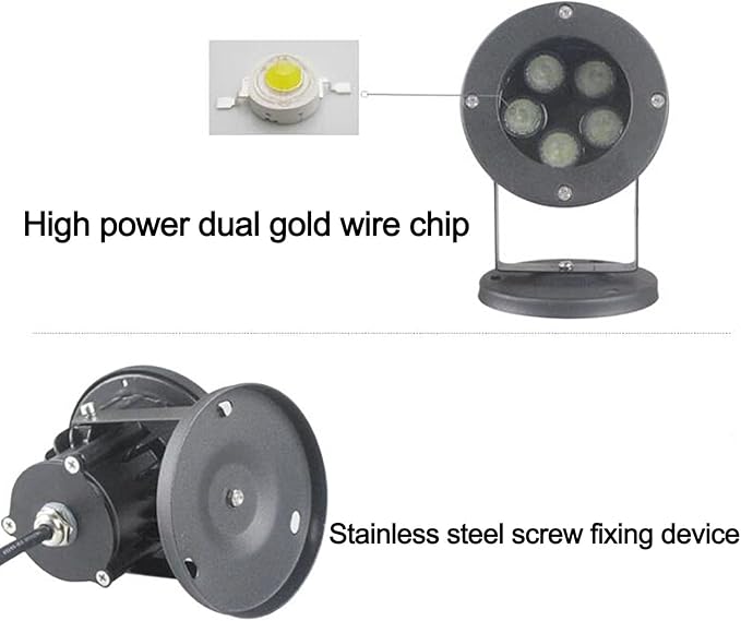 LED Spotlight - Led Beam Light AC 90-260 V Villas Garden Buried Garden Lamp Ip65 Waterproof Ground LED Landscape Lights Decorative Lighting Ground Light Easy Installation(RGB12W)