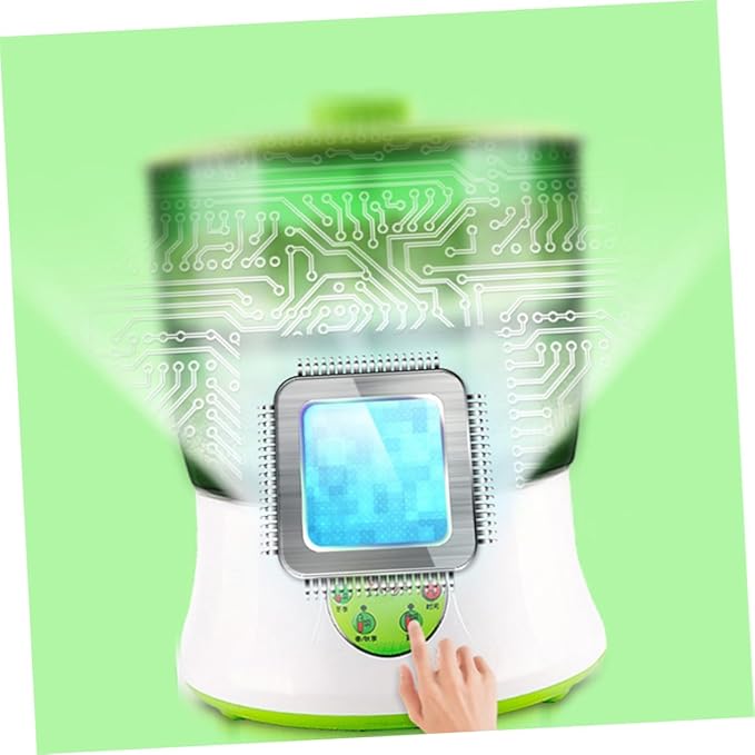 110v Intelligent Dual-Layer Bean Machine for Home Use Automatic Water Circulation Temperature Efficient Hydroponics System