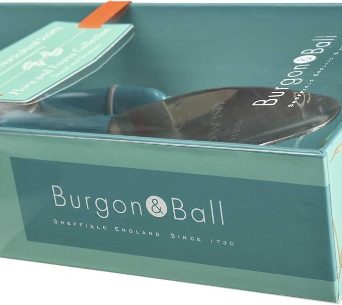 Burgon &amp Ball RHS Flora &amp Fauna Garden Trowel &amp Secateurs Set Green