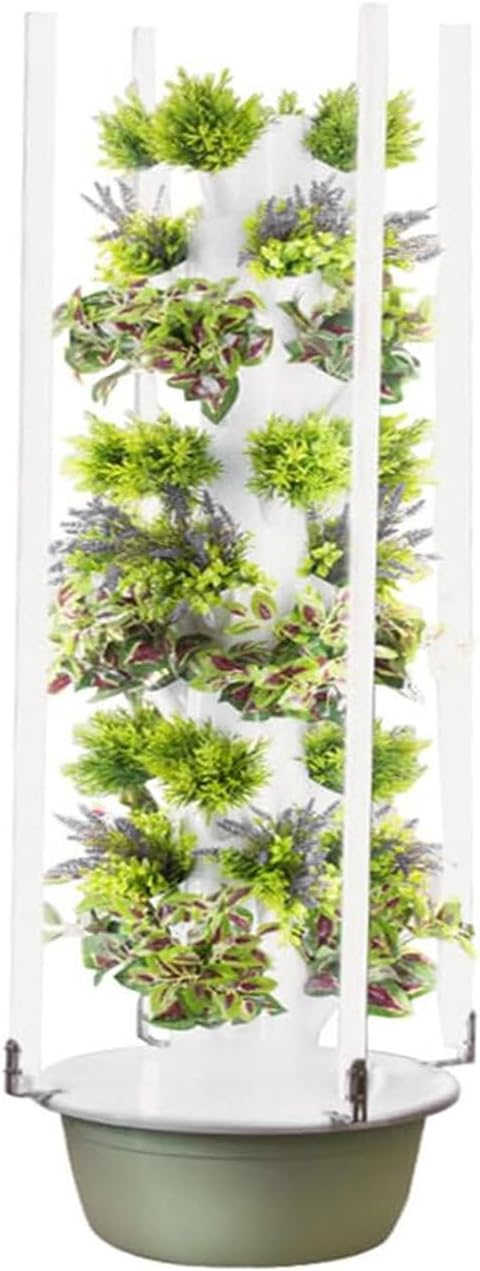 Tower Hydroponics Growing System Indoor Vertical Garden System Hydroponic Sprouting Kit Tower Hydroponic Planting System Indoor Intelligent Garden5Layer