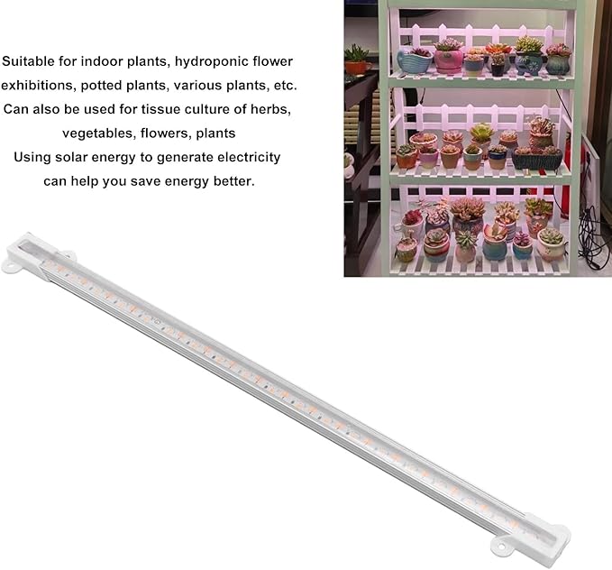 Solar Grow Lights LED Grow Light Bars 10W Suitable for Greenhouse Plant Growth