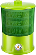 Bean Sprouts Machine 3 Layers Electric Bean Sprouts Maker Large-Capacity Sprouting Seedling Tools Four Seasons Mode Water and Electricity Separation f