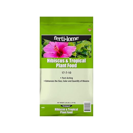 Fertilome (11045) Hibiscus and Tropical Plant Food 17-7-10 (3.25 lbs.)