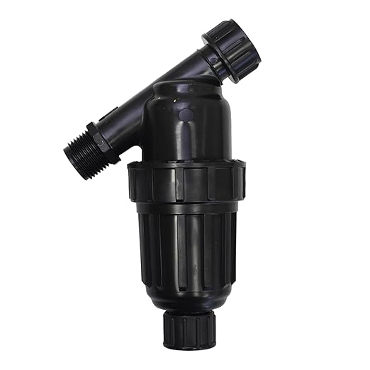 One Stop Outdoor 3/4 Drip Irrigation/Hydroponics Y Filter with 155 Mesh Screen - 3/4 FHT X 3/4 MHT Hose Thread Connections (3/4 Filter)